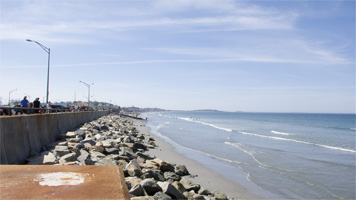 Nantasket Beach view, Left