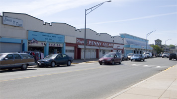 Nantasket Beach strip of arcades